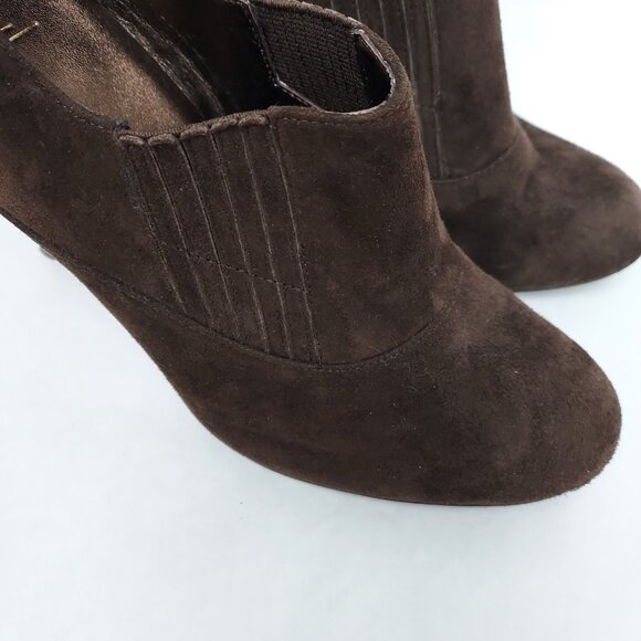 Cole Haan Air Talia Gore Heel Women's 8 B Brown Suede Stiletto Grip Sole Slip On - Picture 10 of 15